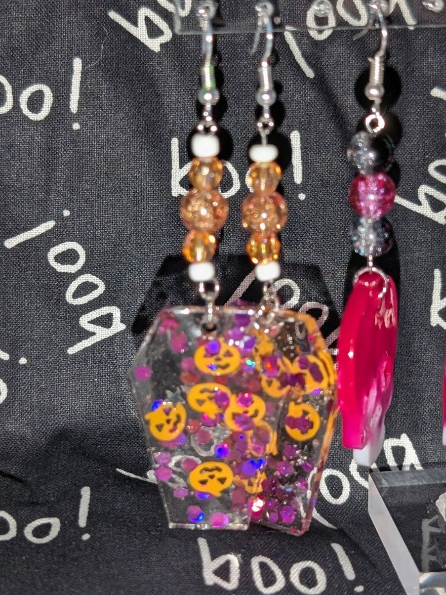 Coffin Shaped Earrings! product image (1)
