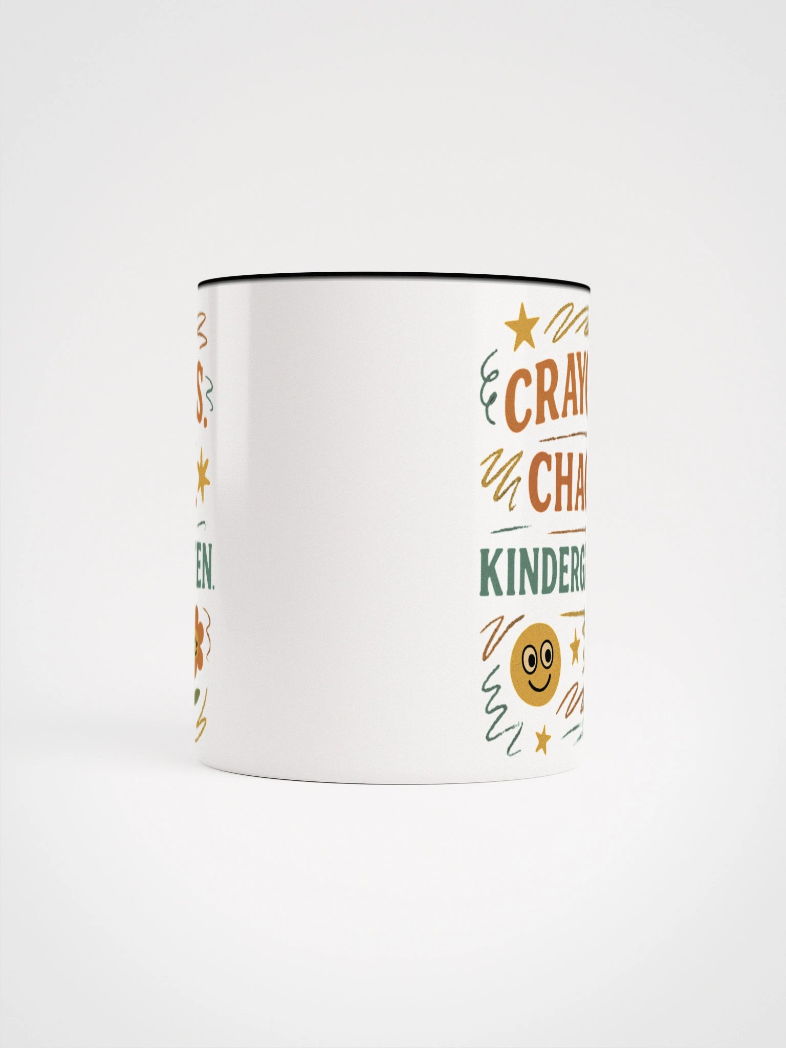 Crayons. Chaos. Kindergarten. Mug – Funny Teacher Coffee Cup product image (67)