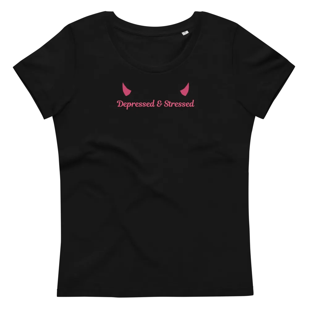 Depressed & Stressed Women's Eco Tee product image (3)