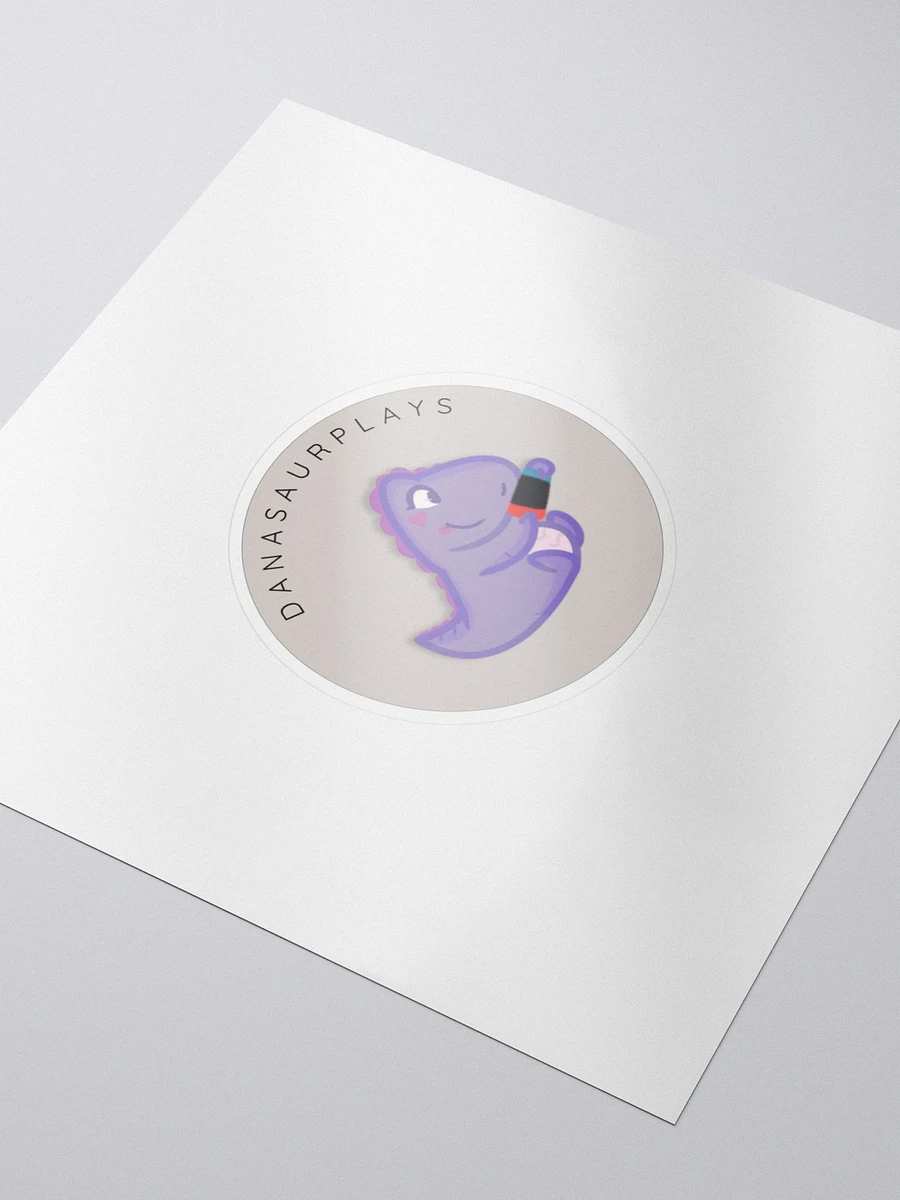 DanasaurPlays Logo Sticker product image (3)