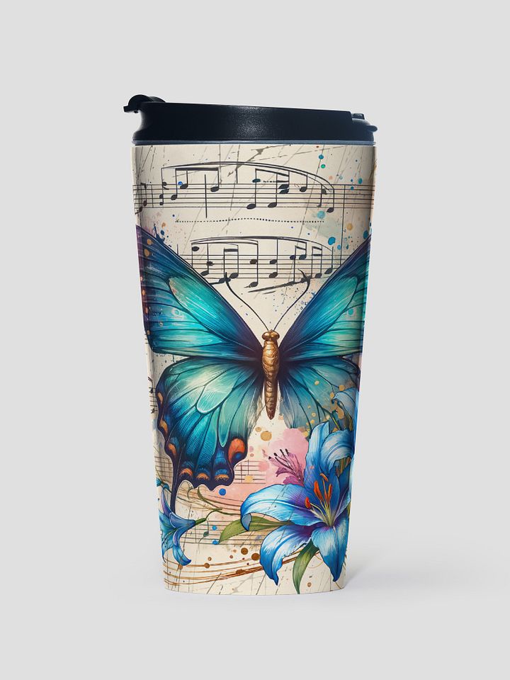Melodic Flutter Stainless Steel Travel Mug product image (1)