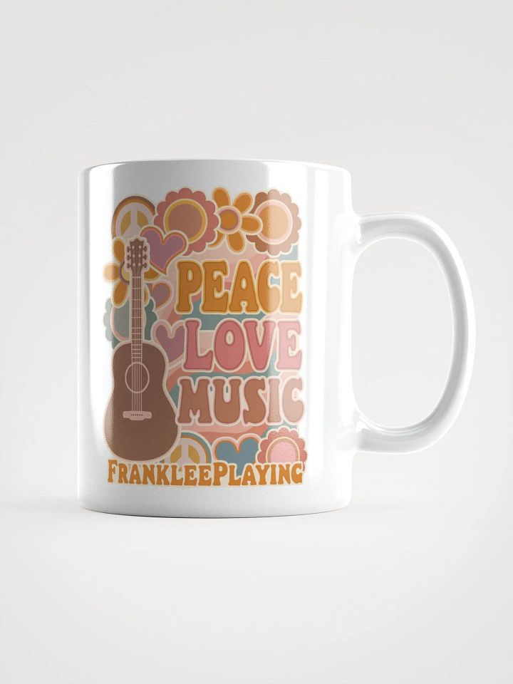 FrankLee's Peace, Love, Music Mug product image (1)