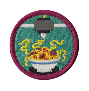 Failed 3D Print (de)Merit Badge product image (1)