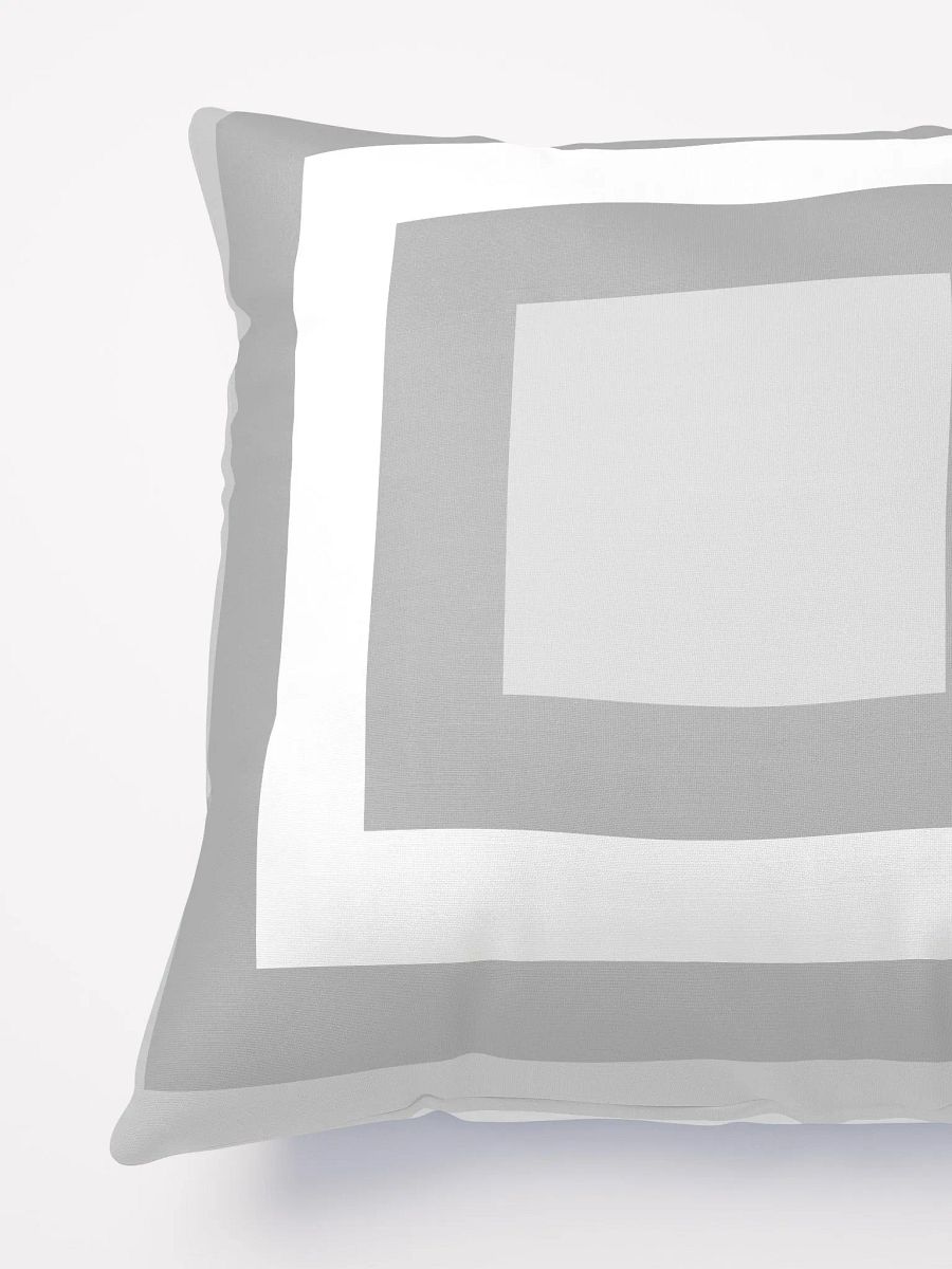 Gray and White Geometric Modern Throw Pillow product image (6)