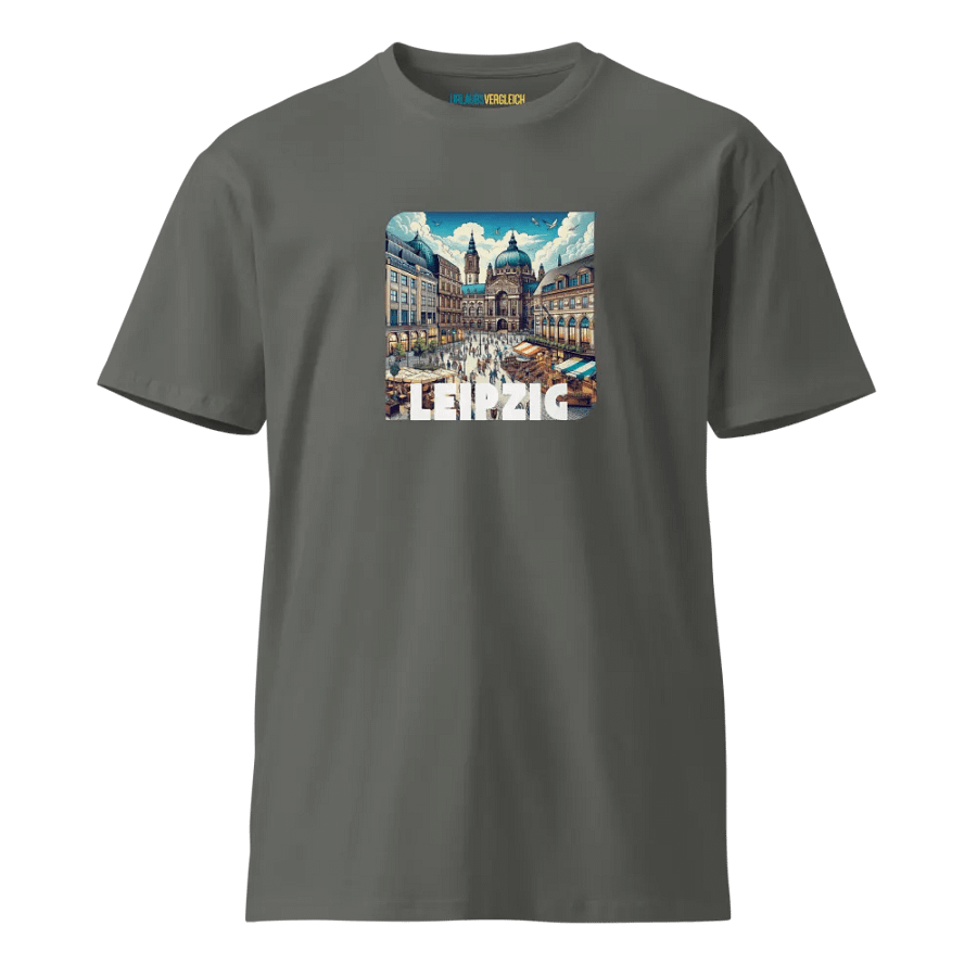 Leipzig Cityscape Unisex T-Shirt product image (1)