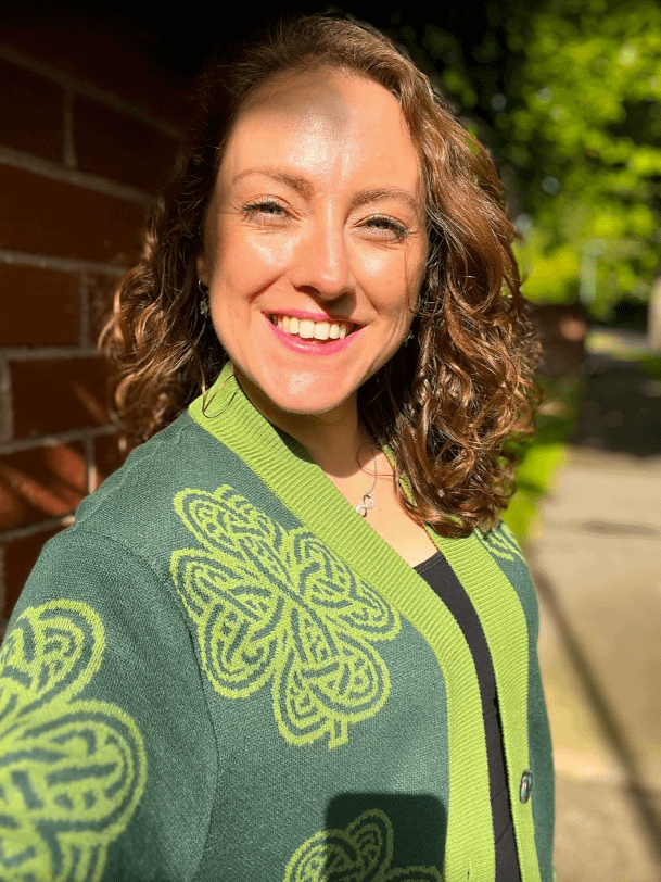 Celtic Knot Knit Clover Cardigan 🍀 product image (1)