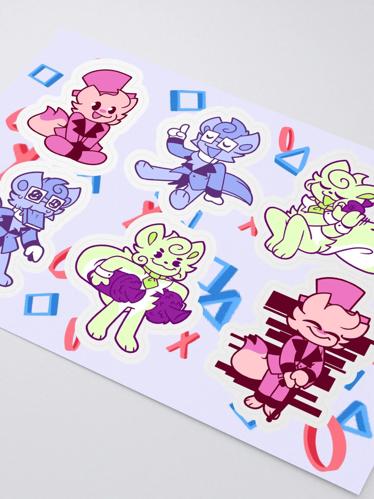 P-Team STICKER PACK 1 product image (2)