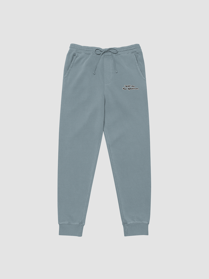 *still* on the spectrum embroidered pigment sweatpants (bubble design) product image (2)