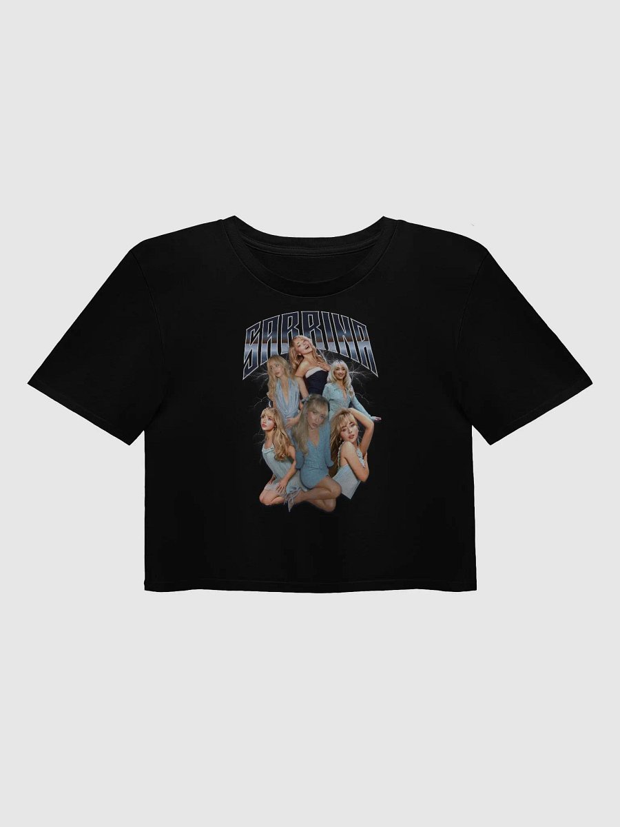 Sabrina Premium Crop Top | Jean Blue product image (1)