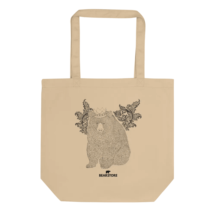 Bear King Eco Tote Bag product image (1)