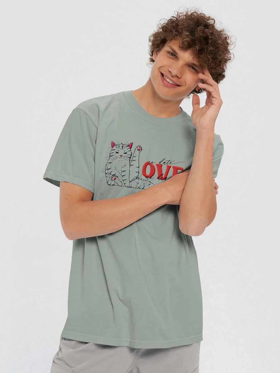 Cat Date Night - Embroidered T-Shirt product image (3)