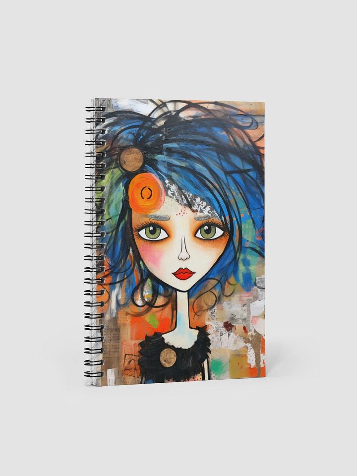 Lisabeta Doodlewell Spiral Notebook product image (1)