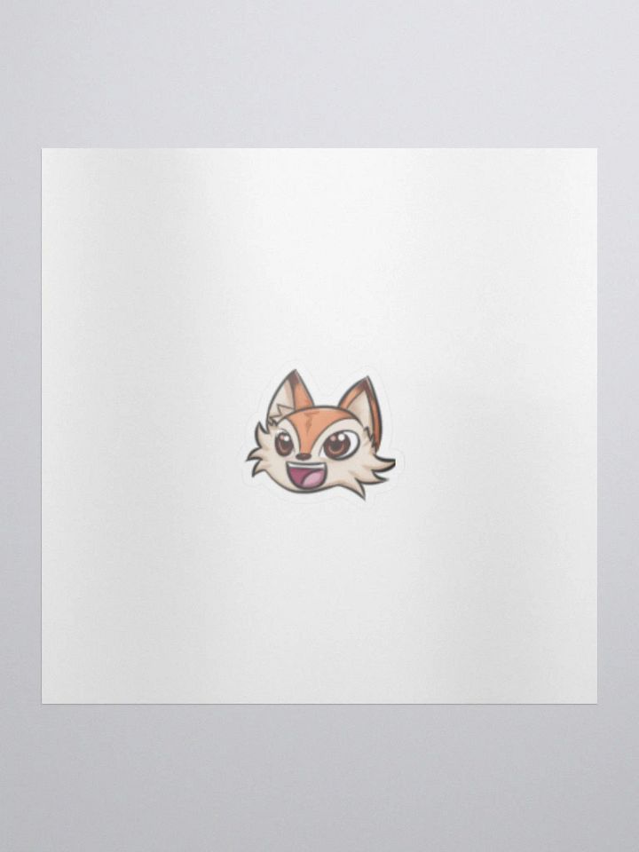 Foxxy Pog Emote Sticker 1.5