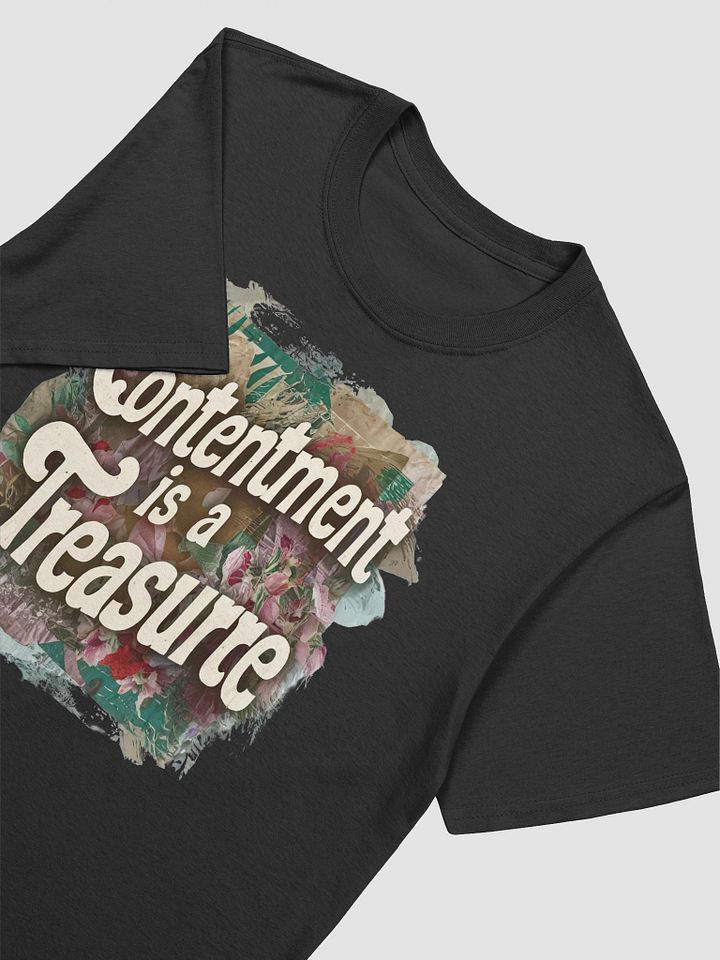 Contentment is a Treasure - Serene and Inspirational Graphic Tee product image (2)