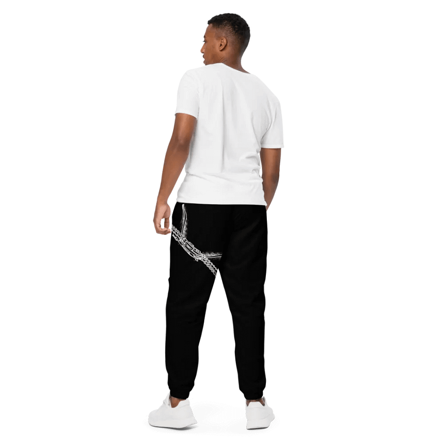 Unisex Track Pants - Black - Black HApex Gear Black Logo product image (9)