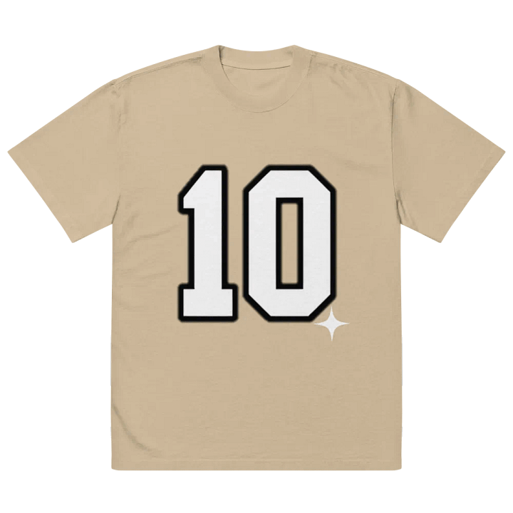 Starry Number 10 jersey Tee product image (2)