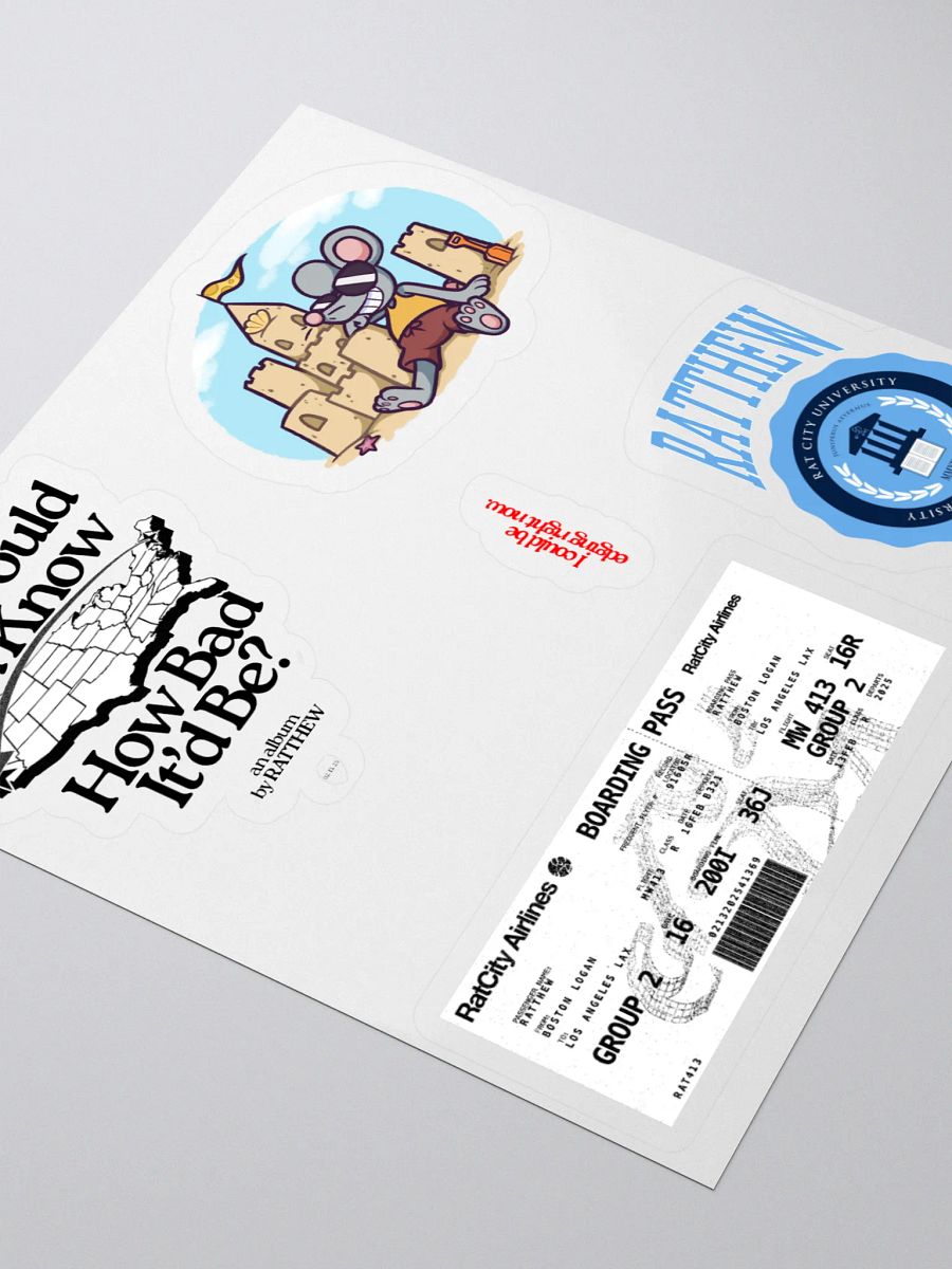 ratthew sticker pack product image (6)