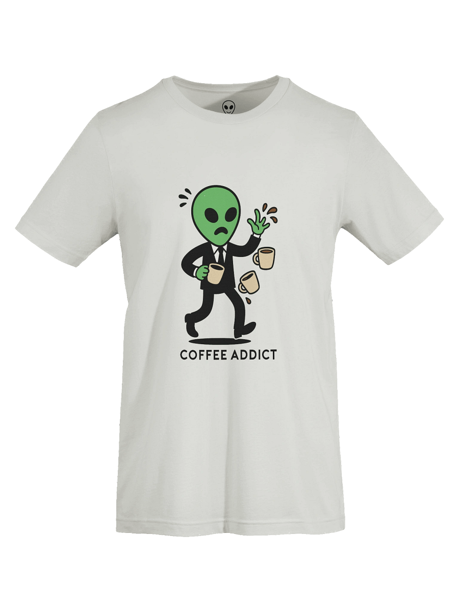 Coffee Addict Roswell Alien Unisex T-Shirt product image (31)