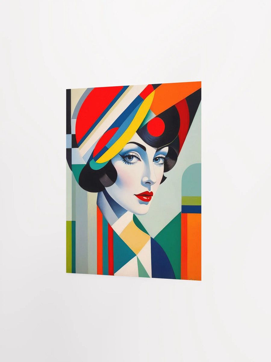 Vibrant Lucy - Flapper Girl - Poster - Small and Standard Sizes - 8x10-11x14-12x16-16x20 Inches product image (6)