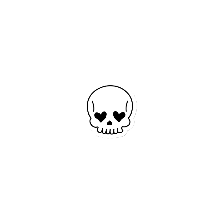 Lovey Skull Magnet | Skeleton Merch product image (1)