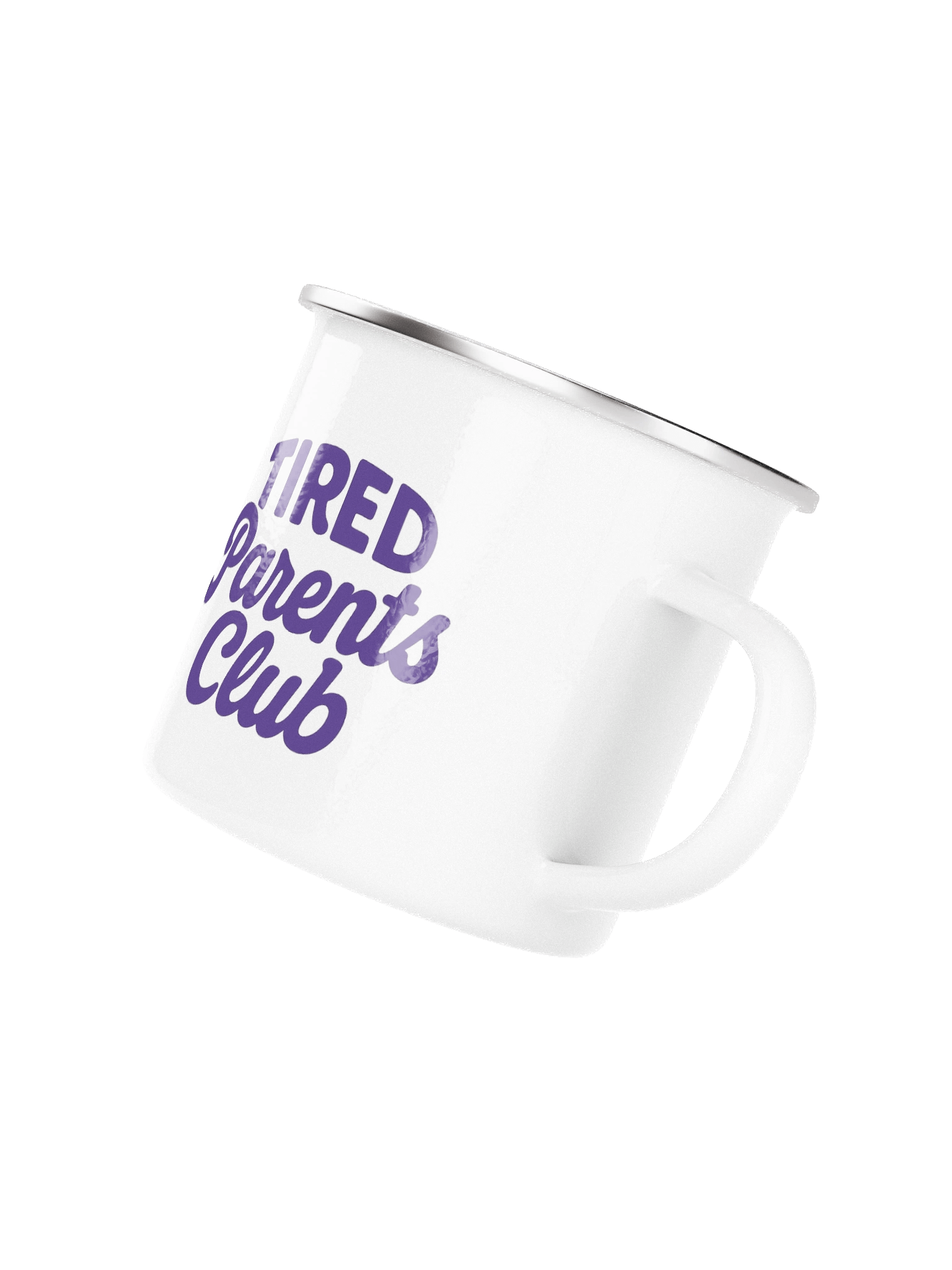 Tired Parents Club Enamel Mug product image (3)
