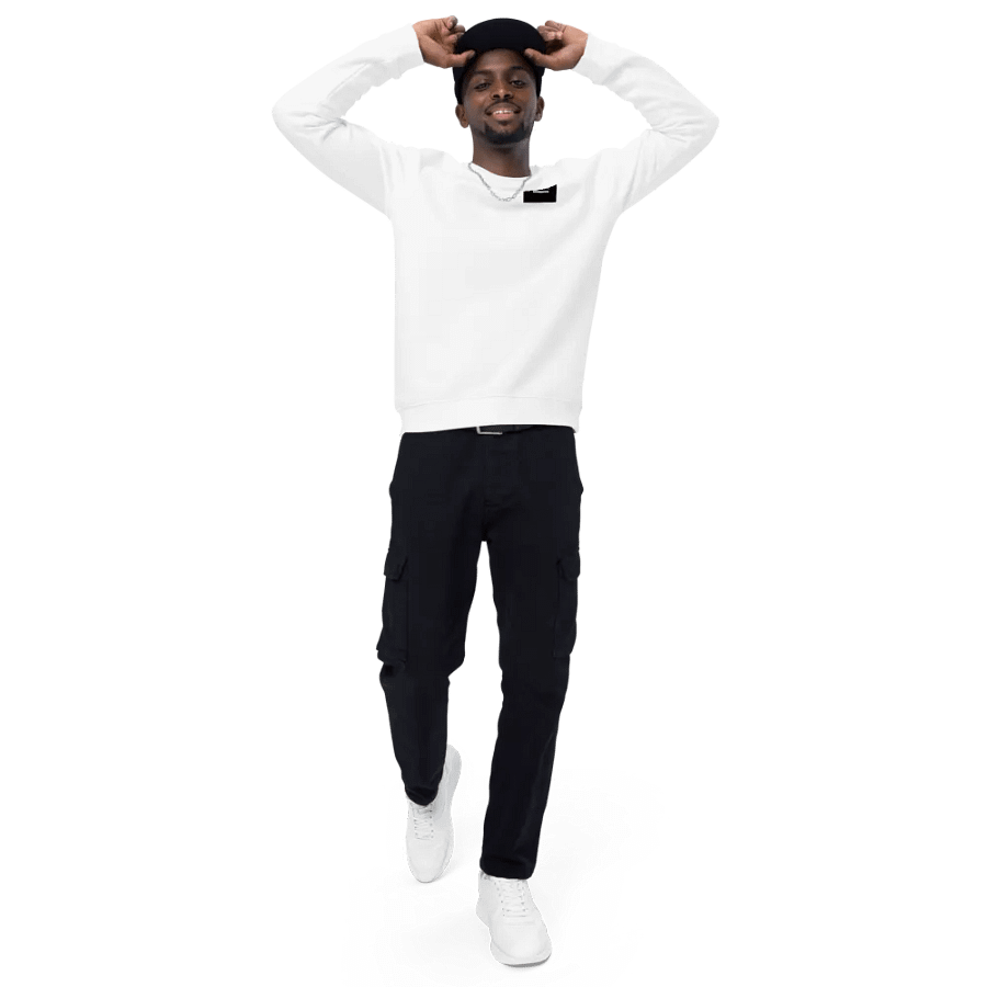 Rewind Logo Organic Raglan Sweatshirt product image (1)