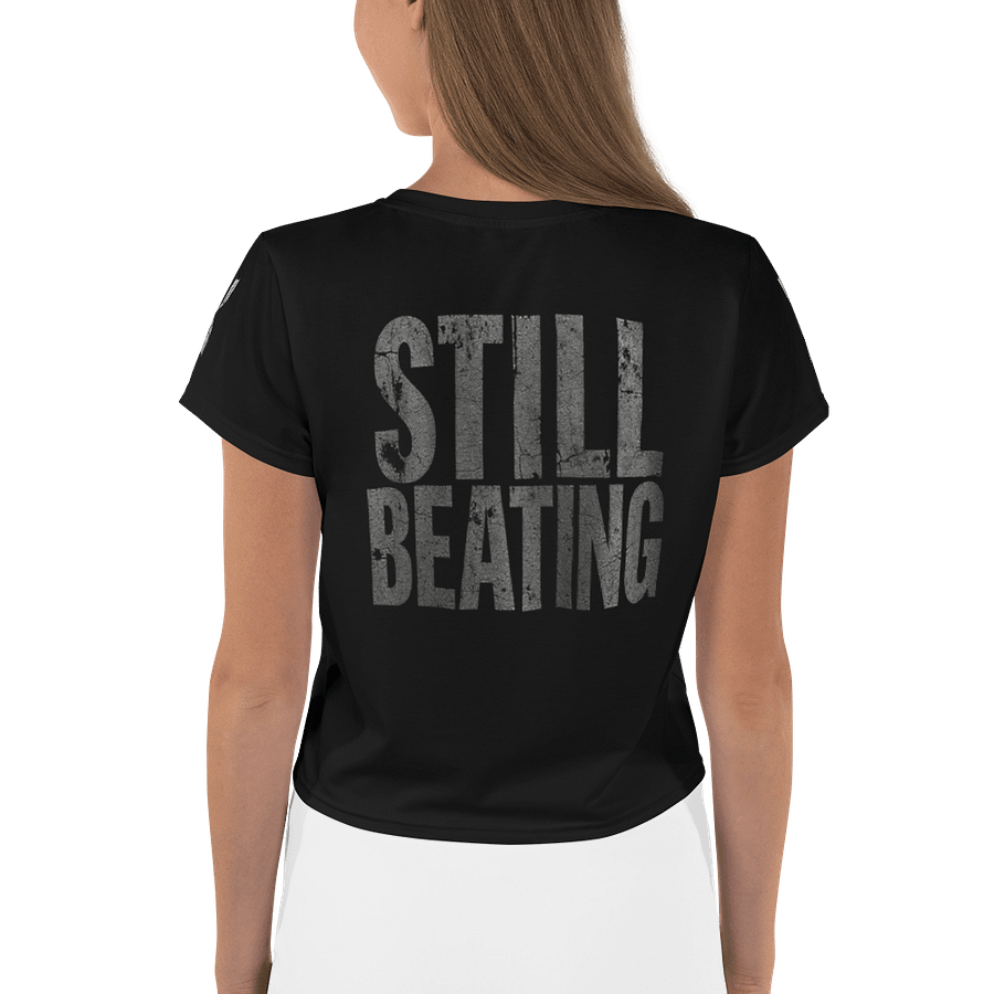 Emotionally Broken Crop Graphic Tee 2 product image (2)