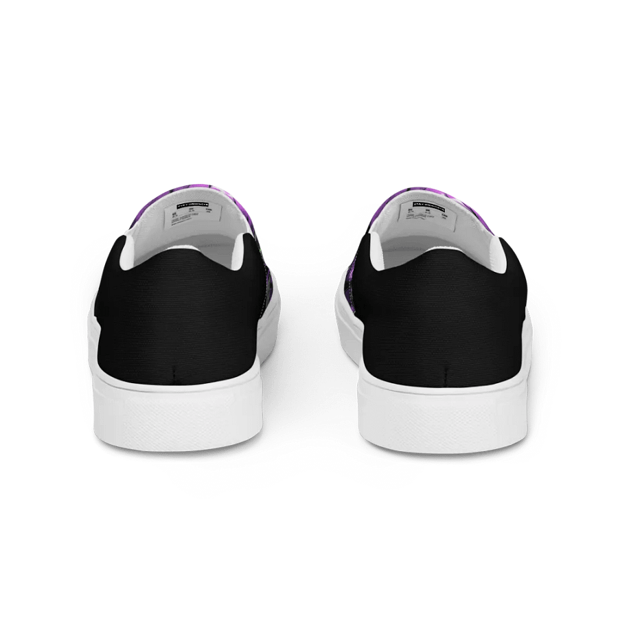 Unhinged Misfits Men’s Skull Canvas Slip-Ons product image (4)