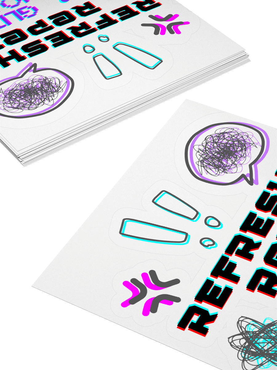 Crrissa - Glitch - Sticker product image (4)