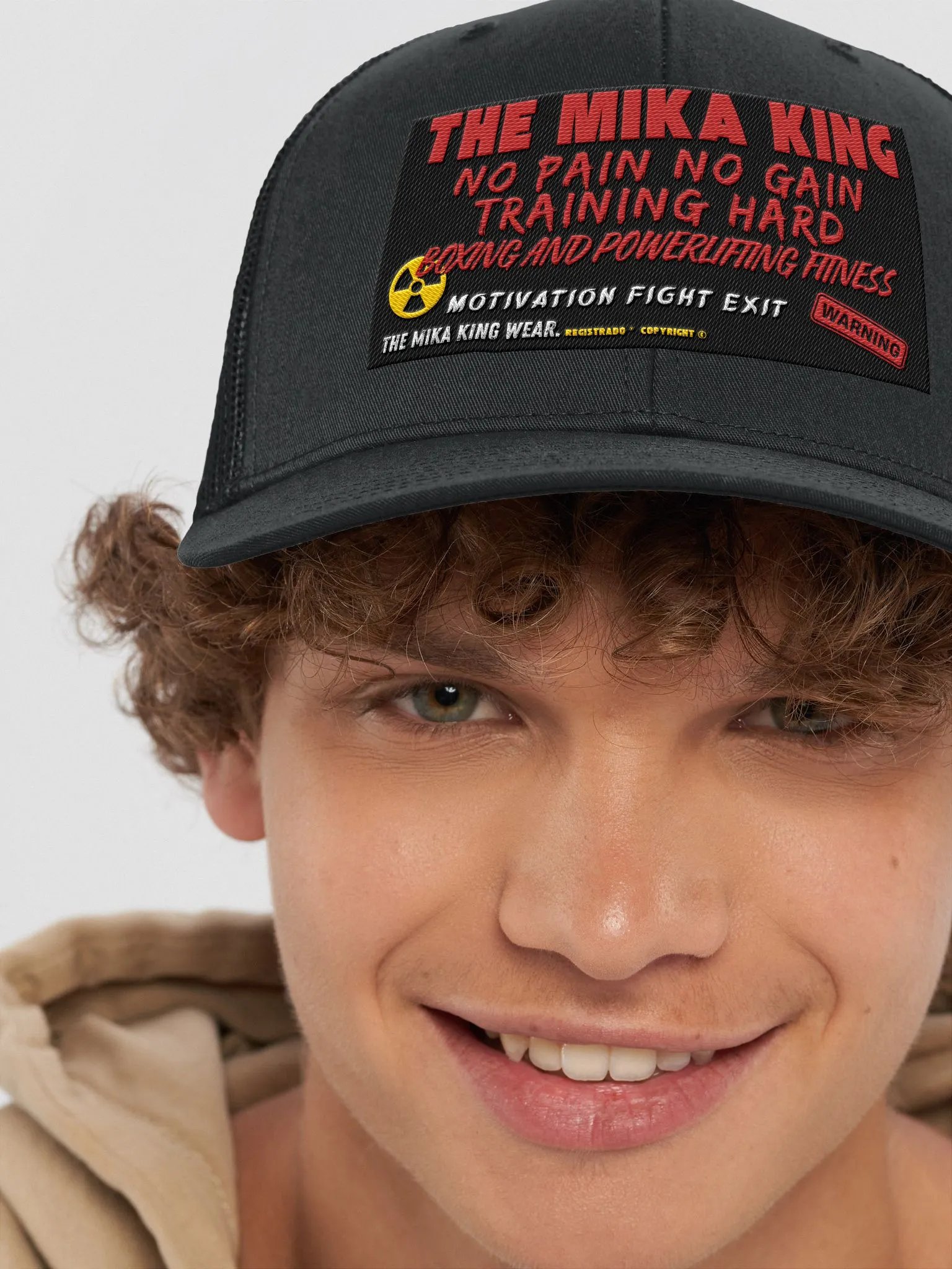 Gorra de camionero Sport Deporte The Mika King No Pain No Gain Training Hard Edicion. product image (8)