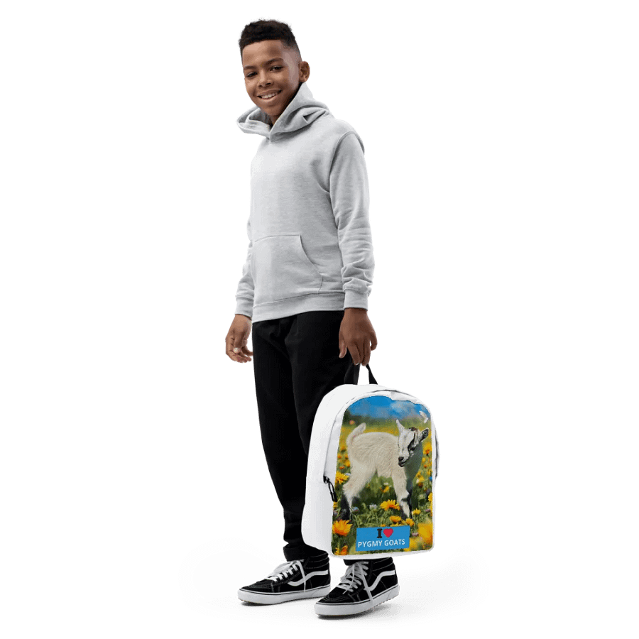 I LOVE PYGMY GOATS BACKPACK product image (11)