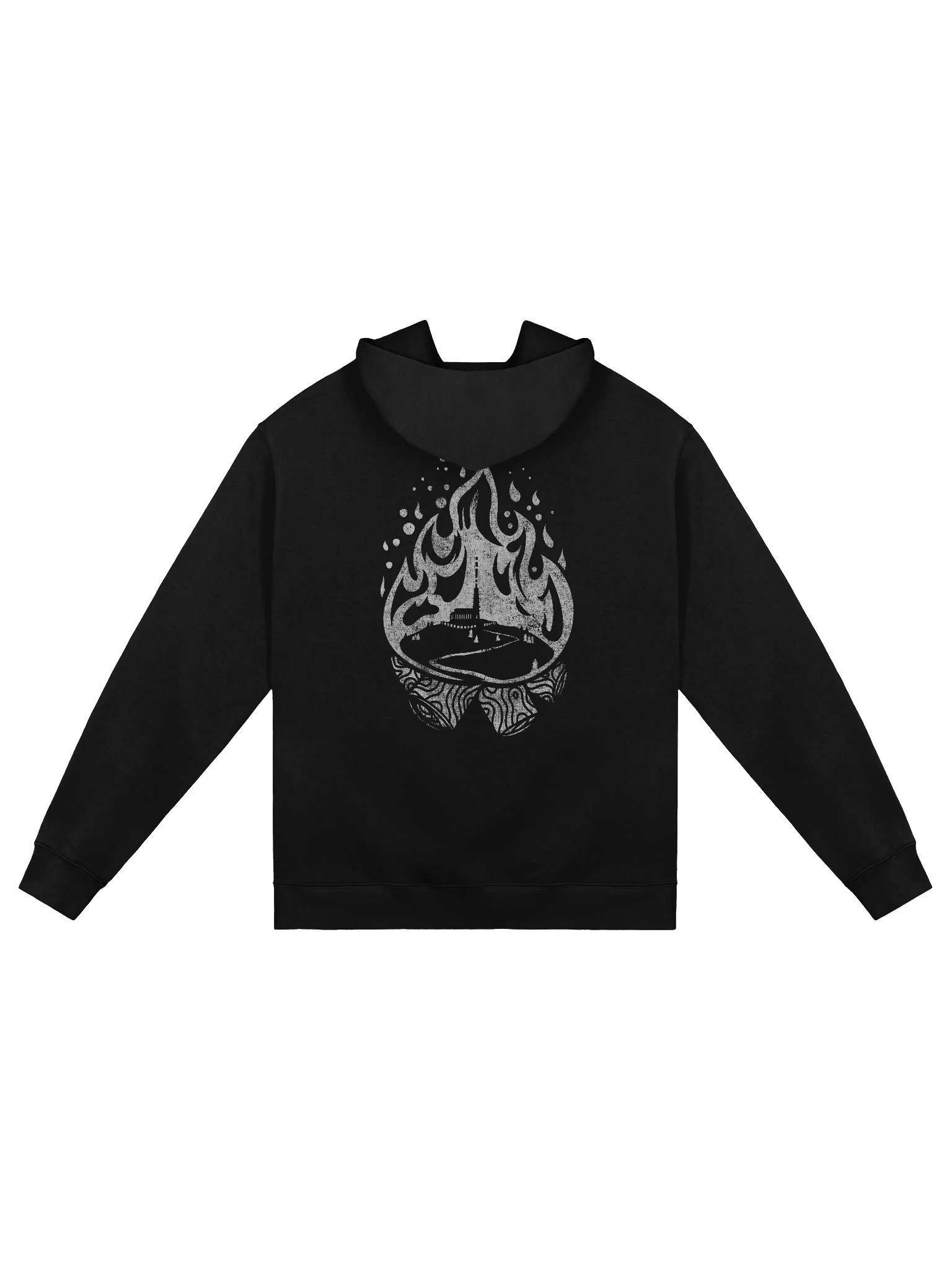 FIRESIDE II Hoodie (Vintage Print) product image (2)