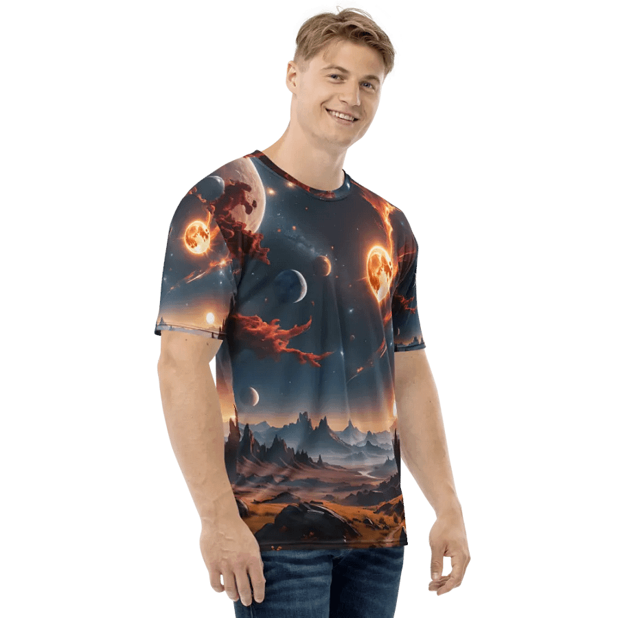 Harmony Celestial All-Over Print Tee product image (4)