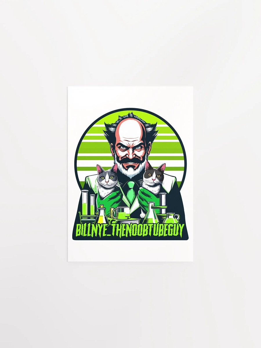 Bill Nye Cat Logo Poster product image (9)
