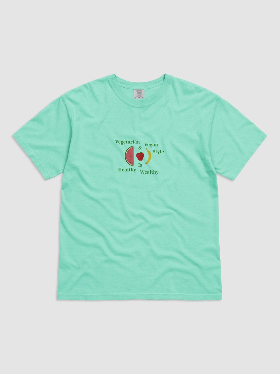 Healthy & Wealthy Vegetarian T-Shirt product image (1)