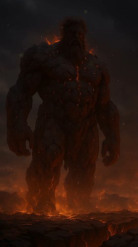 The ground trembles under Gaia’s fury as her Gigantes rise to storm Olympus.
Alcyoneus towers, Porphyrion plots. The divine w...