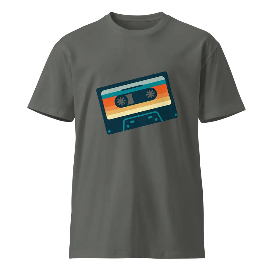 Retro Rules Cassette Tape T-Shirt product image (1)