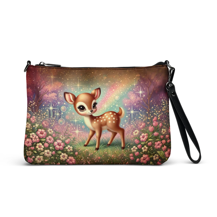 Rainbow Deer Crossbody Bag - Whimsical Purse product image (1)