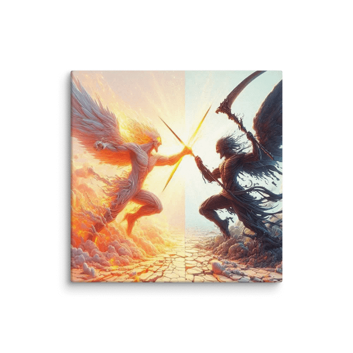 Duel of Light and Darkness Canvas product image (36)