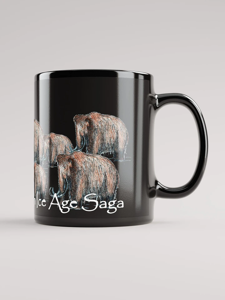 Mammoth Herd Mug (Black) product image (1)