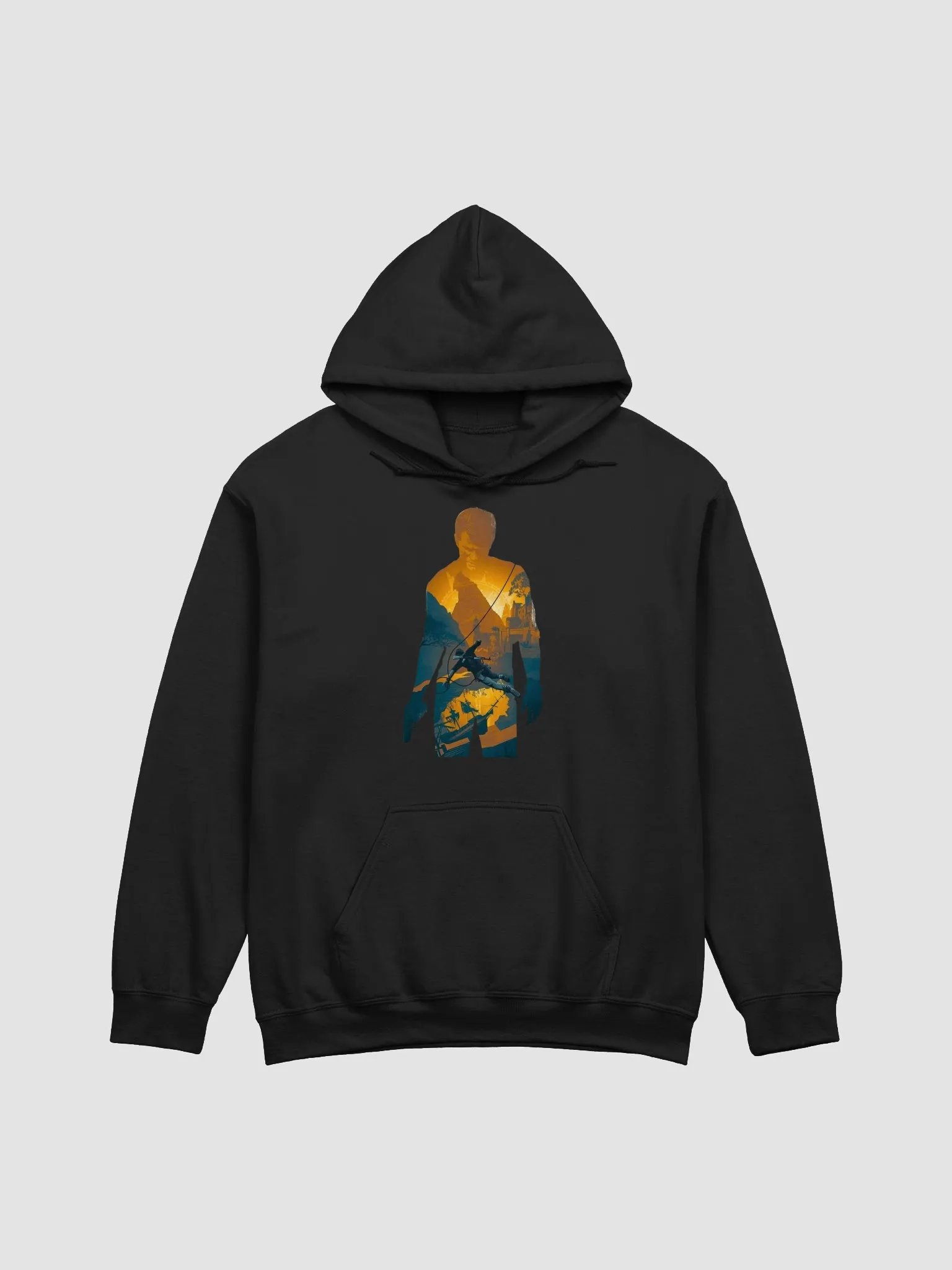 Uncharted Silhouette Unisex Hoodie product image (11)