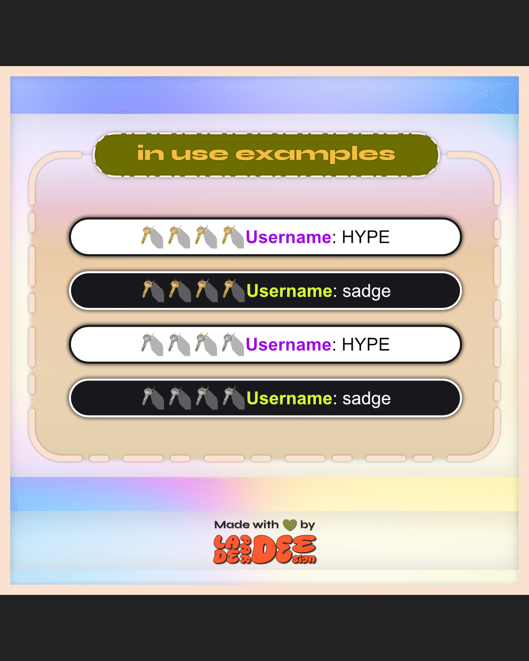 Motel Keychain Badges product image (5)