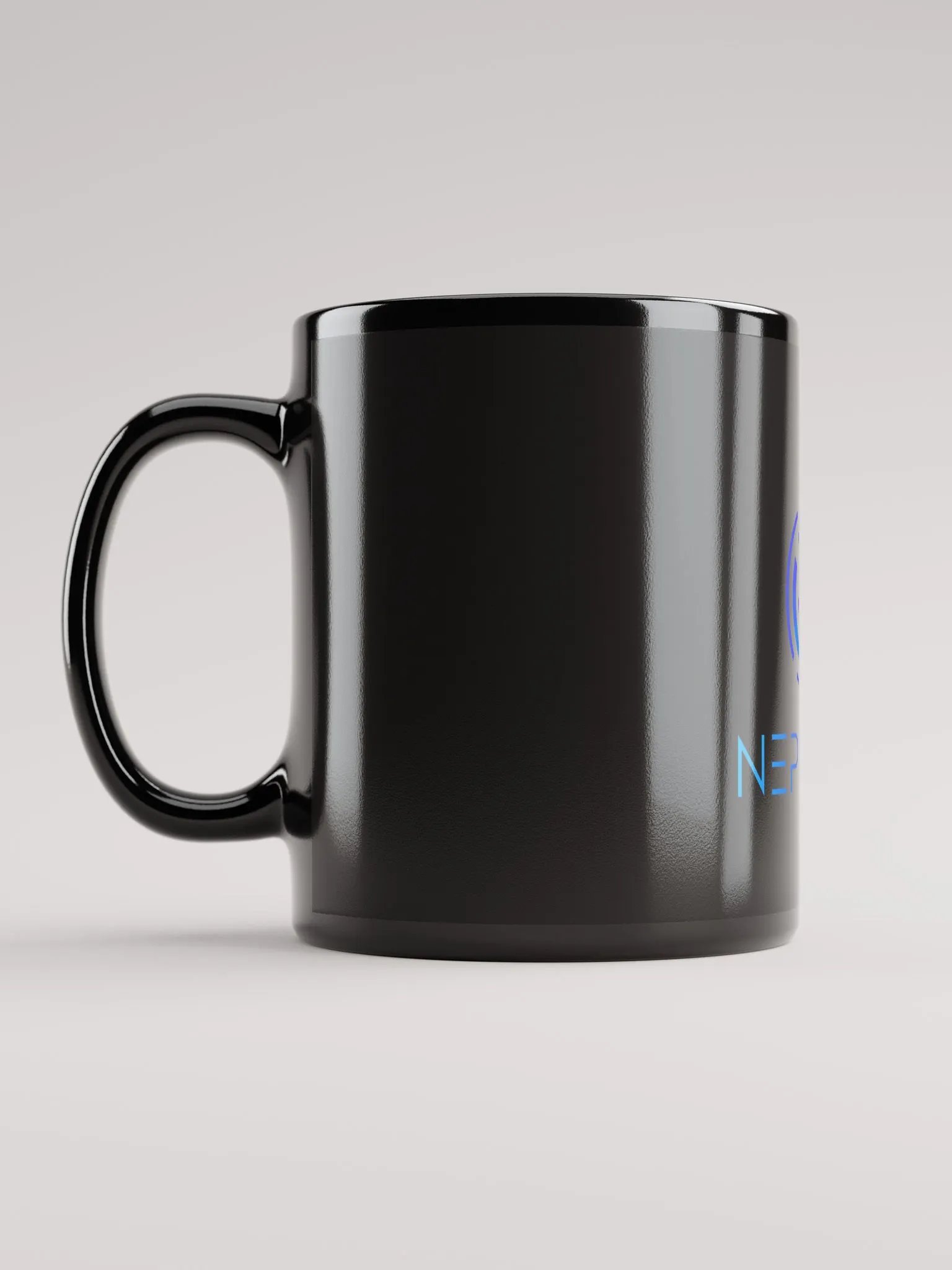 Neplora Glossy Black Mug product image (6)