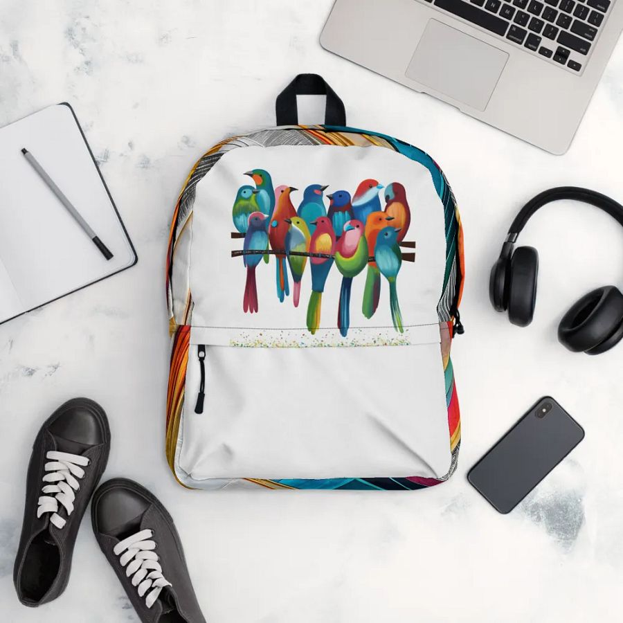 Avian Harmony All-Over Backpack product image (12)