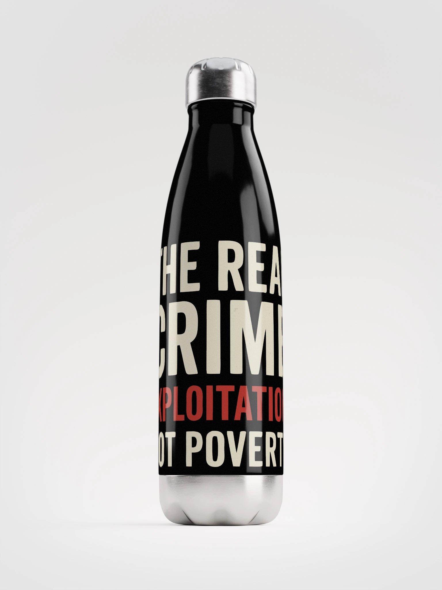 Exploitation Stainless Steel Water Bottle product image (1)