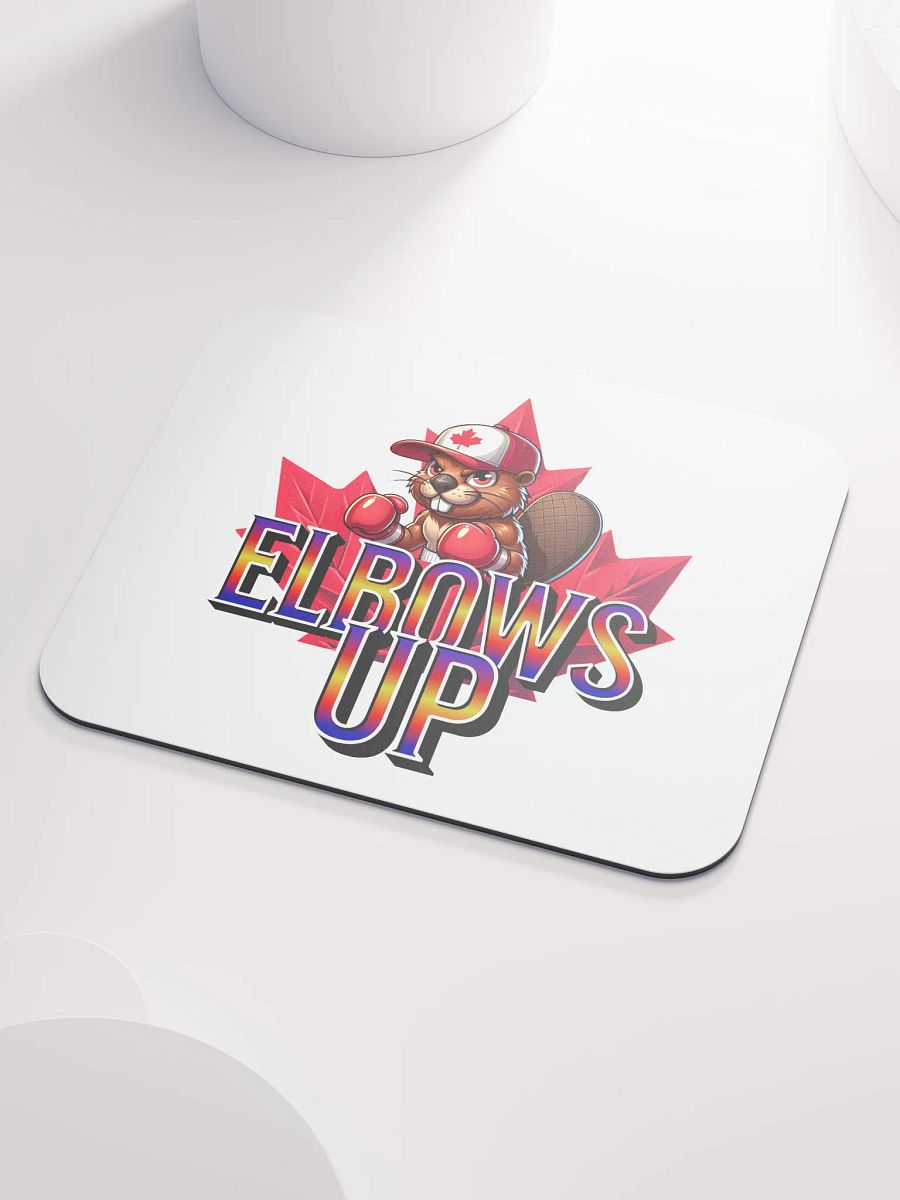 Elbow Up Maple Leaf Beaver Boxing Mauler Mouse Pad product image (3)