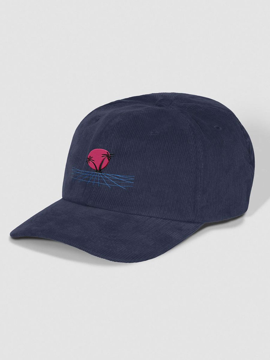 Sunset Silhouette Corduroy Dad Hat product image (3)