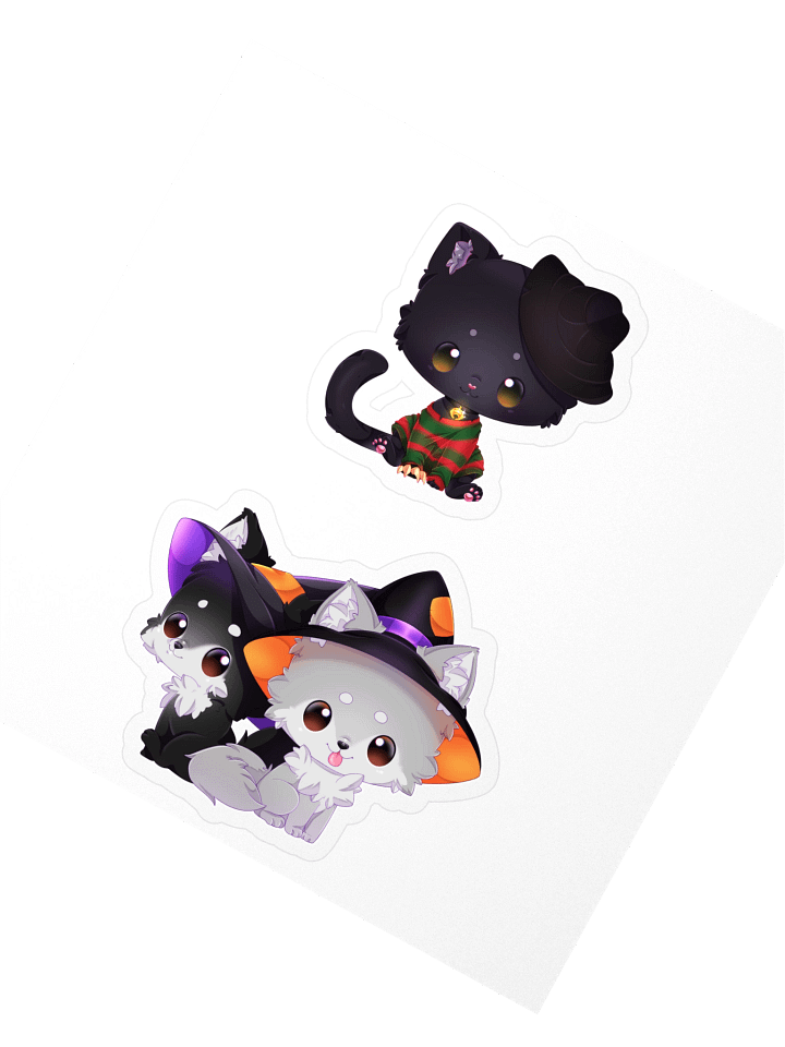 Halloweenie 2025 2-Sticker Set - Pets product image (2)