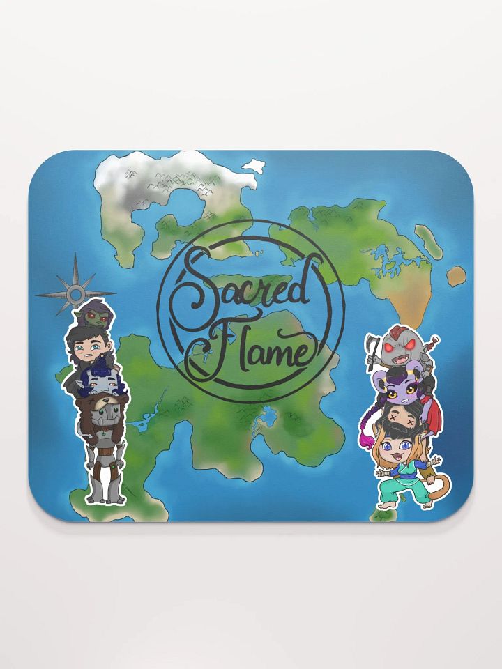 Sacred Flame Mousepad product image (2)