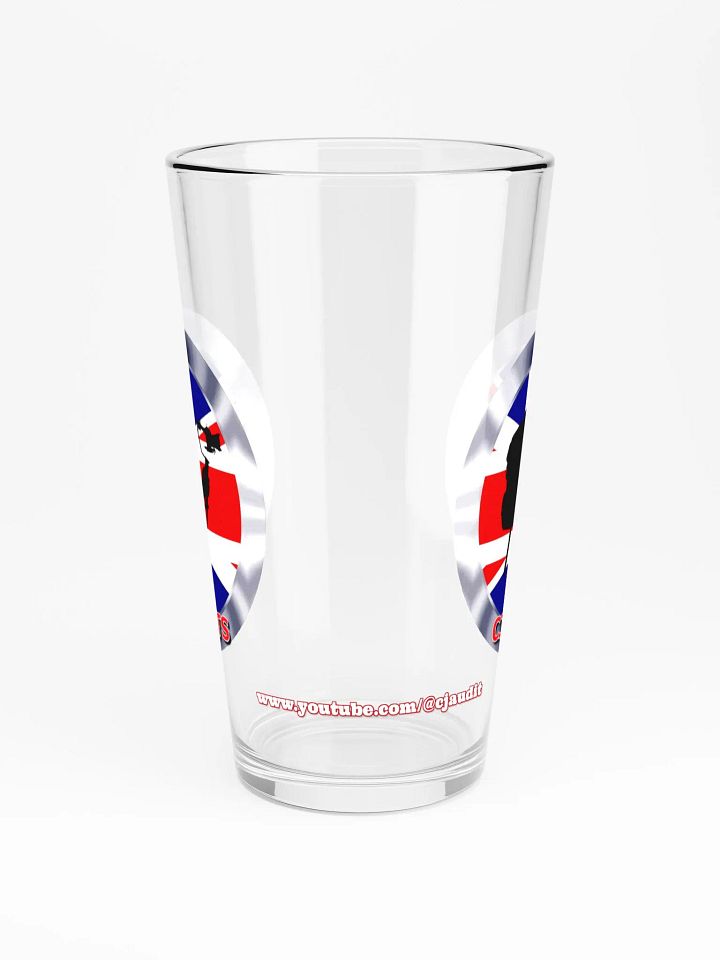 CJ Audits stylish pint glass product image (2)